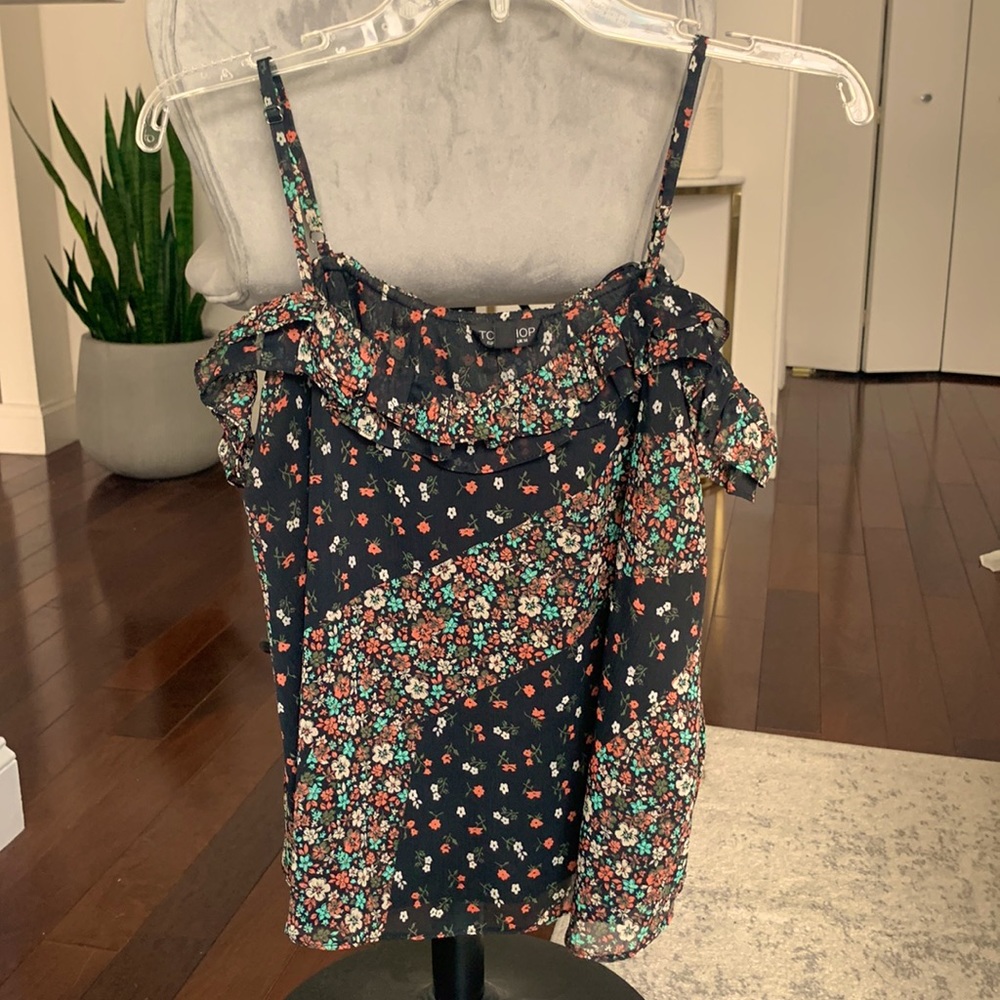 Flowy off shoulder top